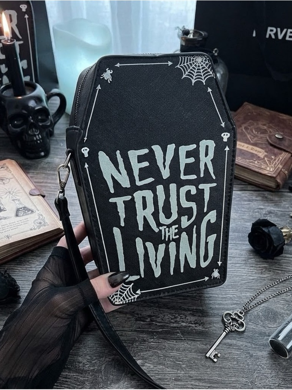 Coffin Crossbody Bag